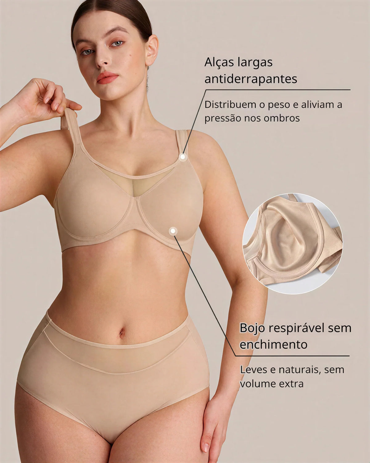Sutiã Modelador Bella Curve