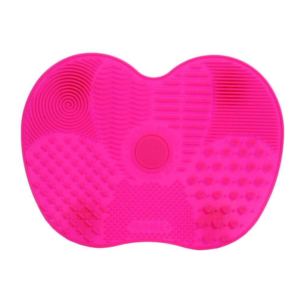 Escova de Silicone Para Limpeza de Pincel Maquiagem