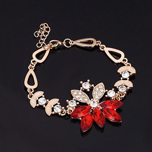 Conjunto de Colar Anel Brinco e Pulseira Crystal Clear