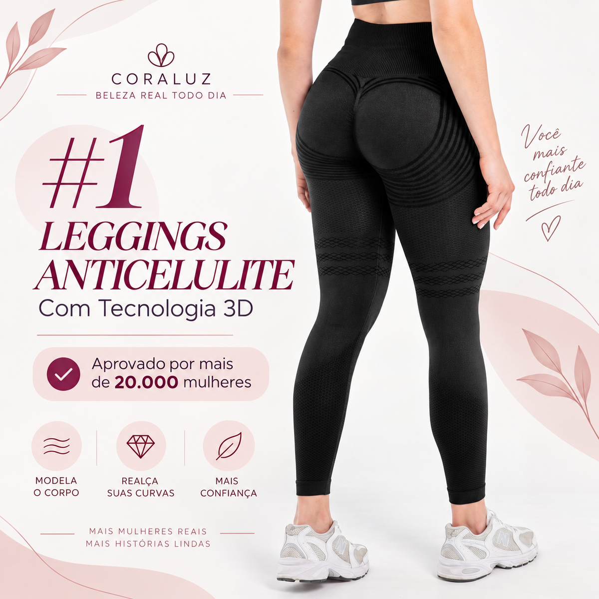 Legging Modeladora 3D