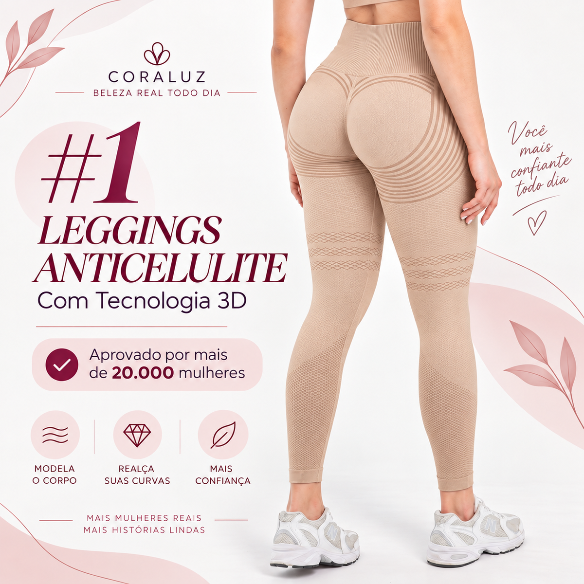 Legging Modeladora 3D