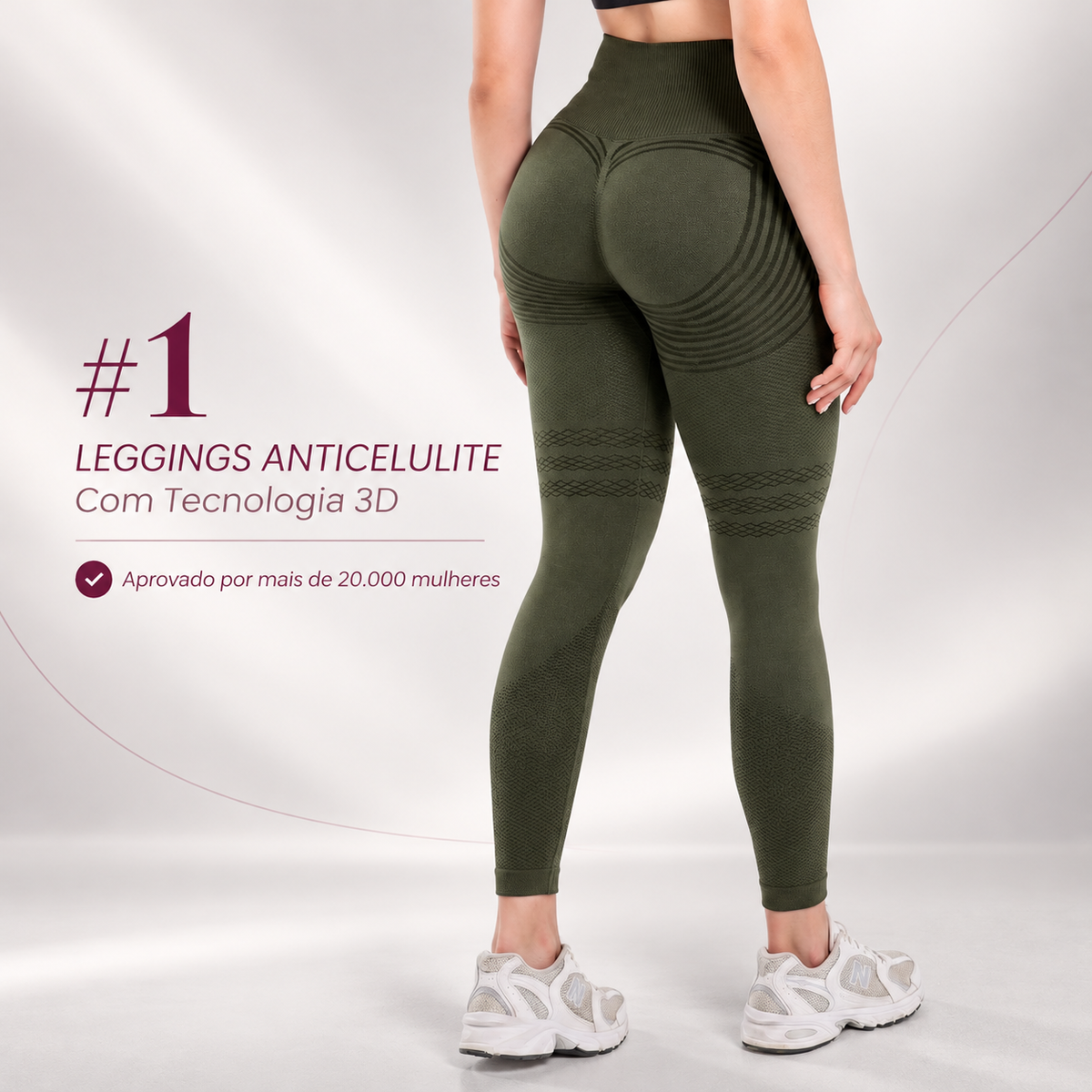 Legging Modeladora 3D