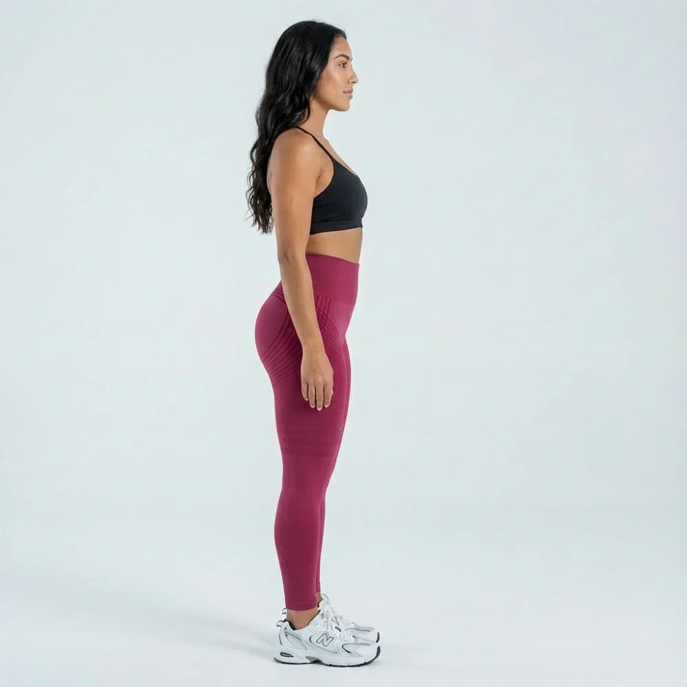 Legging Modeladora 3D Bordô