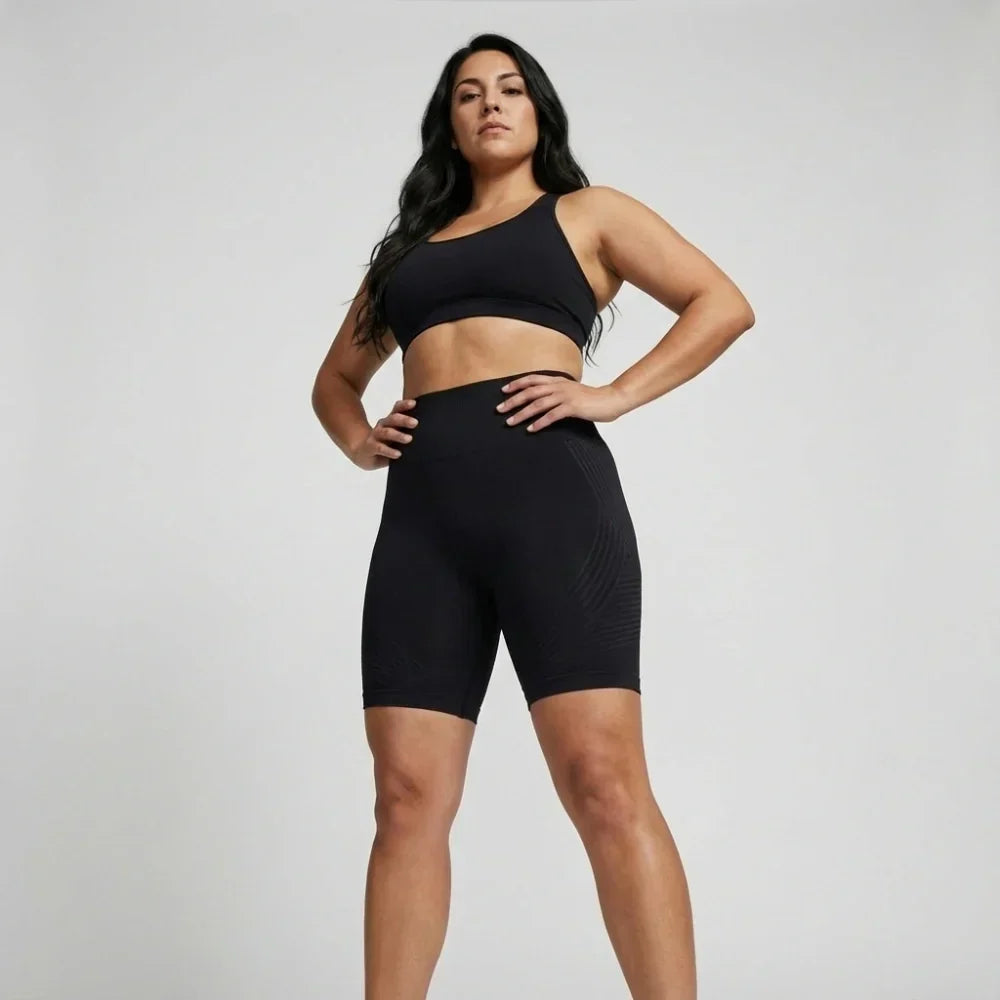 Short Legging Modeladora Preta