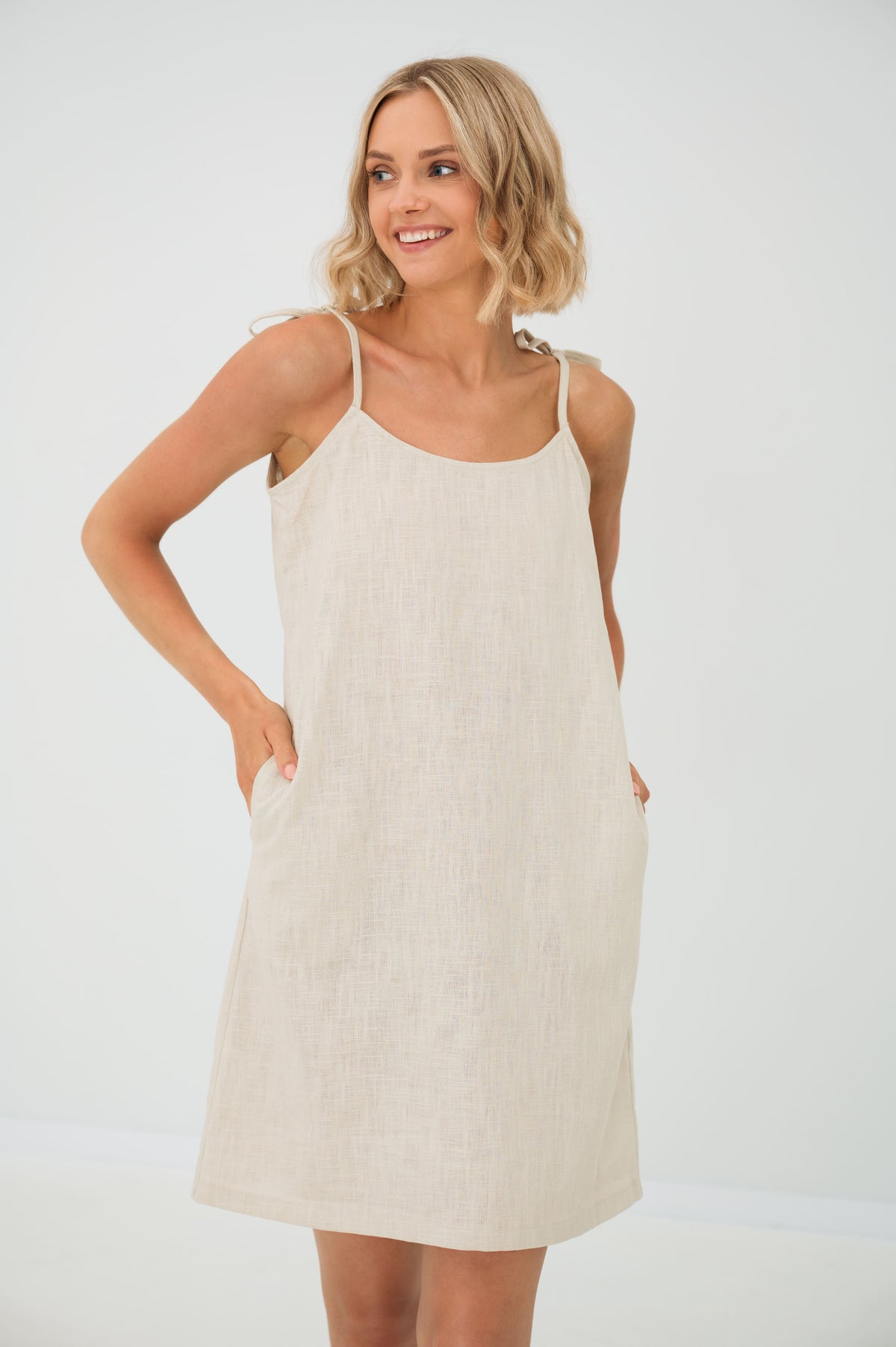 Vestido Linho Costa