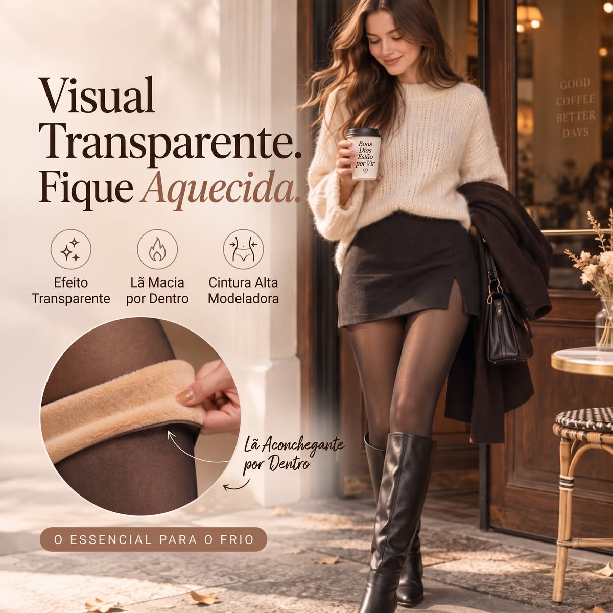 Meia-Calça Térmica Bella Curve