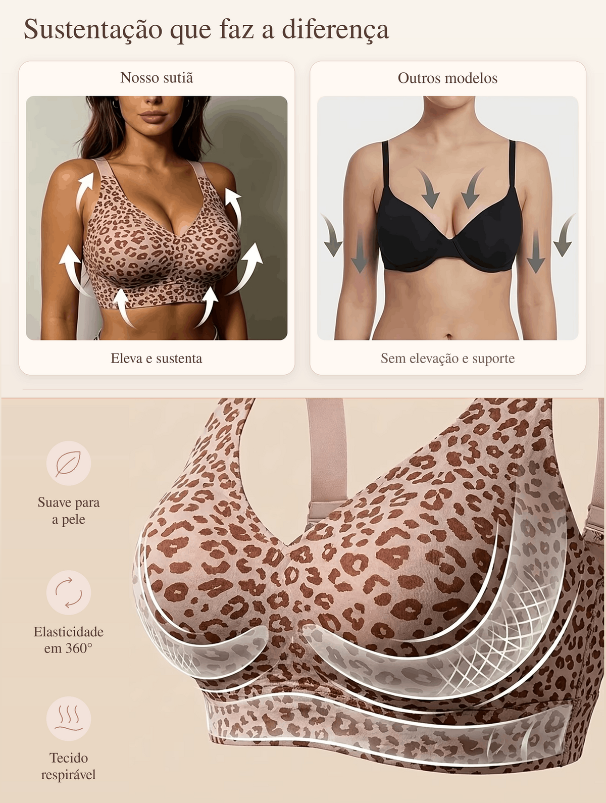 Sutiã Modelador BelleForma
