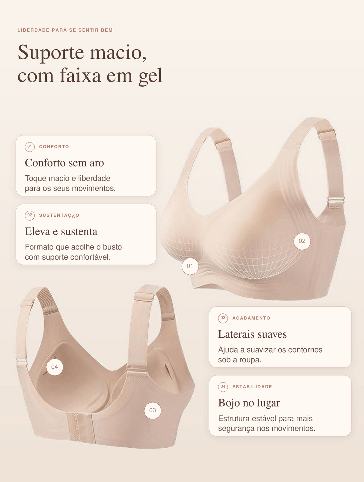Sutiã Modelador BelleForma