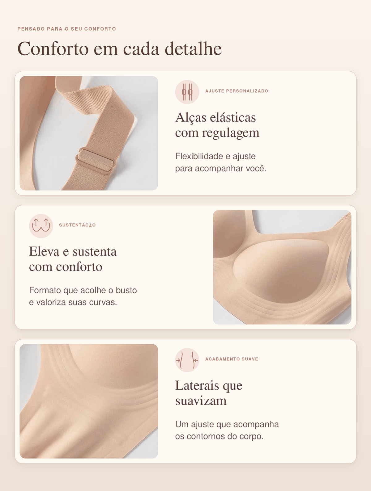 Sutiã Modelador BelleForma