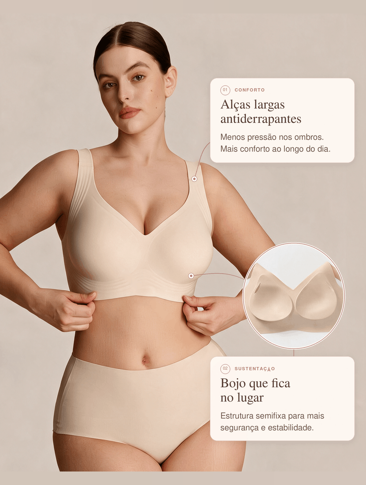 Sutiã Modelador BelleForma
