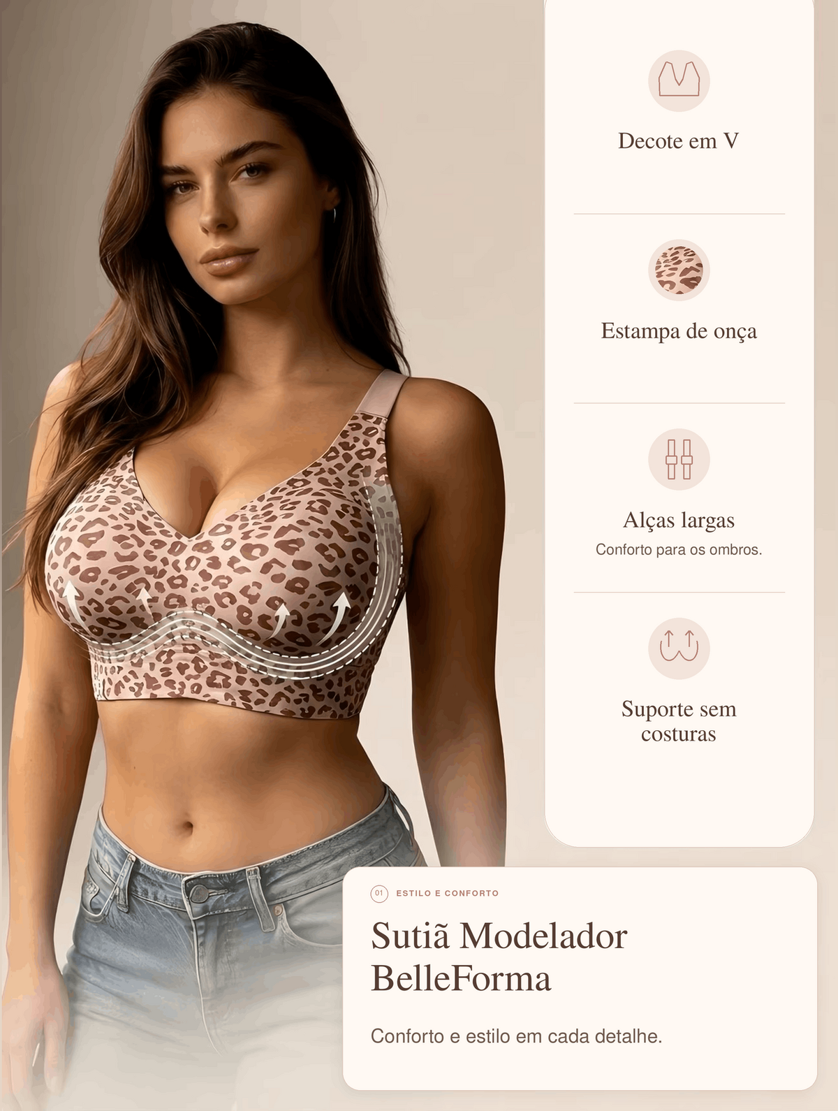 Sutiã Modelador BelleForma