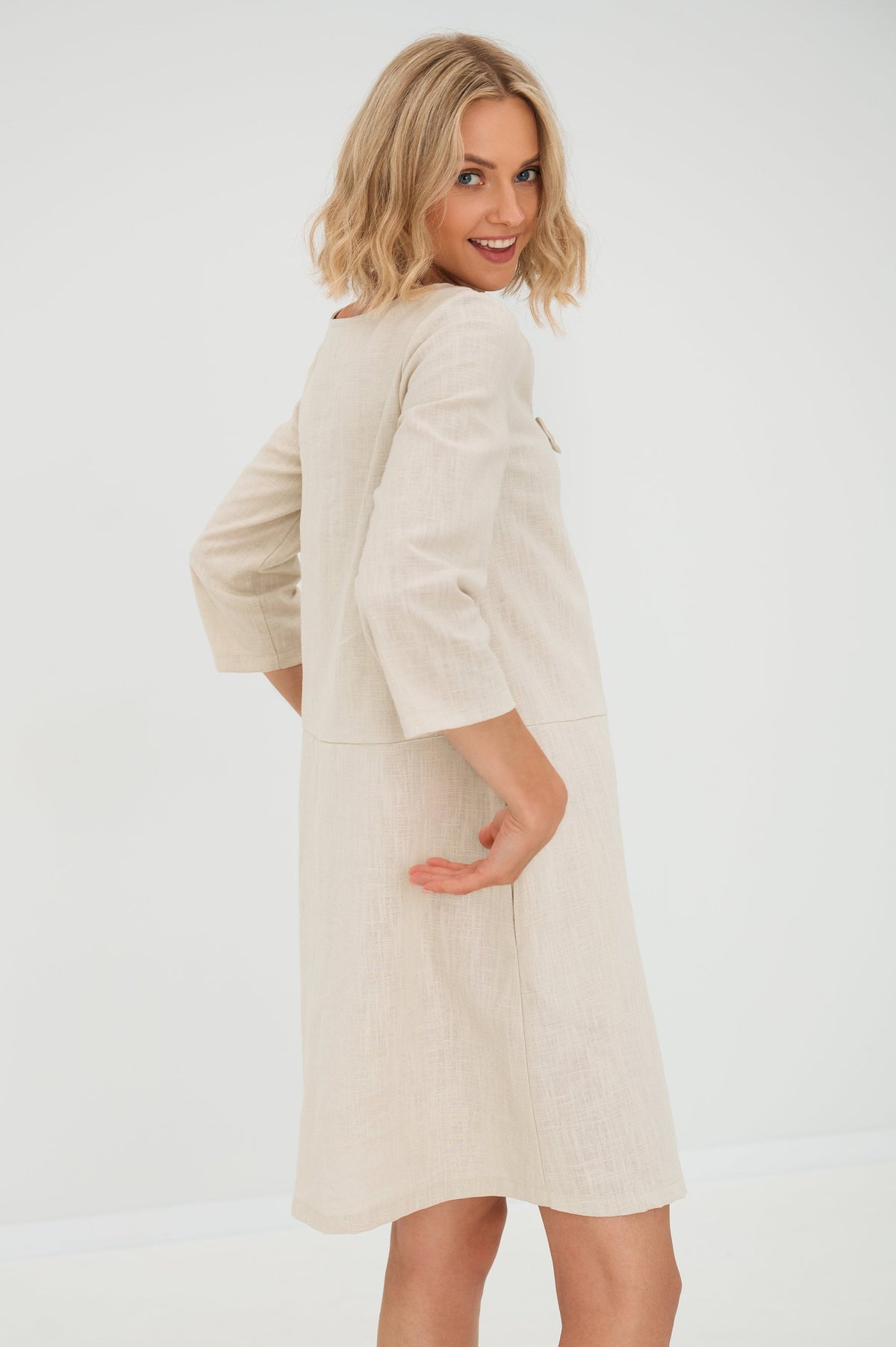 Vestido Linho Sunset