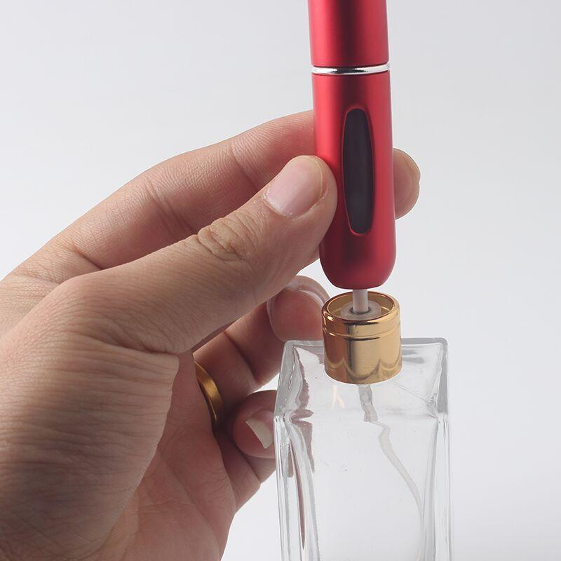 Frasco de Perfume Recarregável Spray Portátil 5 ML