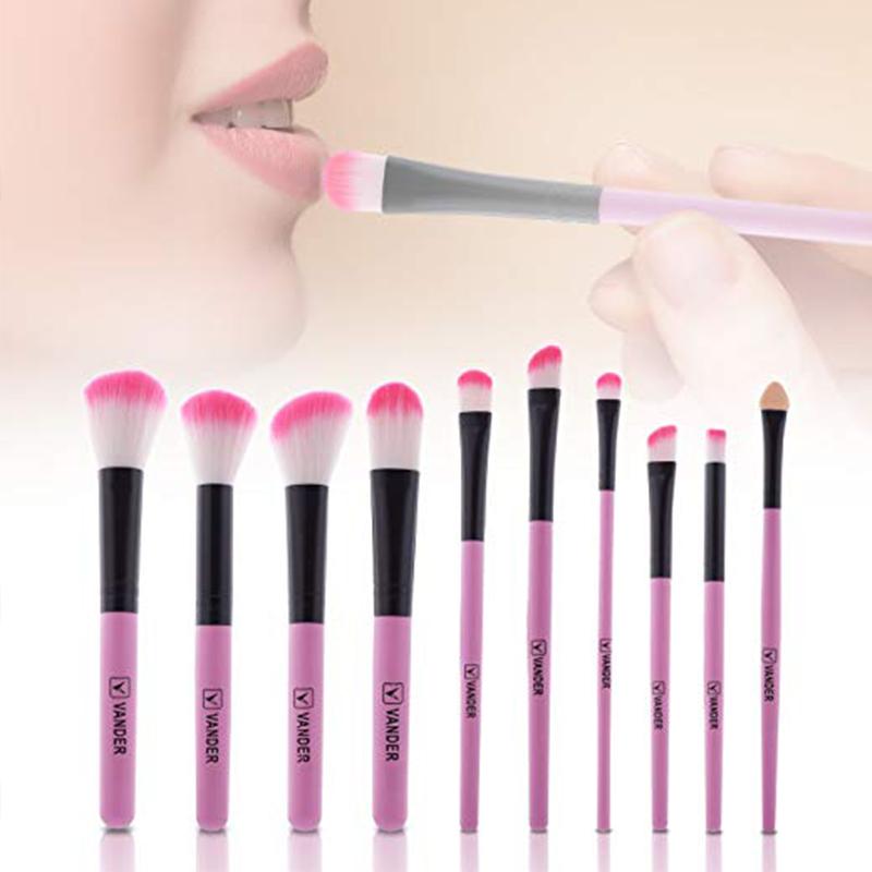 Kit com 32 Pincéis de Maquiagem Profissional